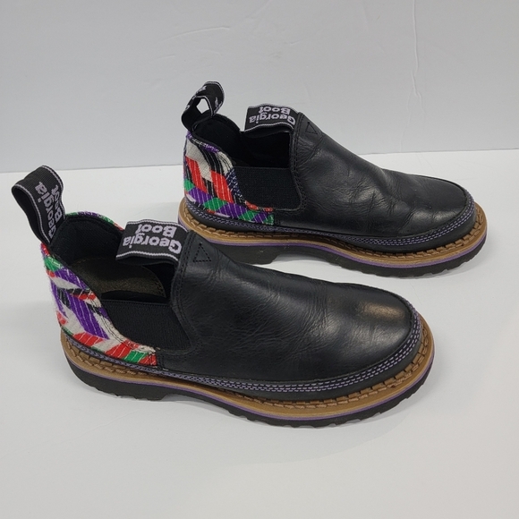 Georgia Giant Ankle Boots Oil and Skip Resistant 6 - Picture 3 of 10